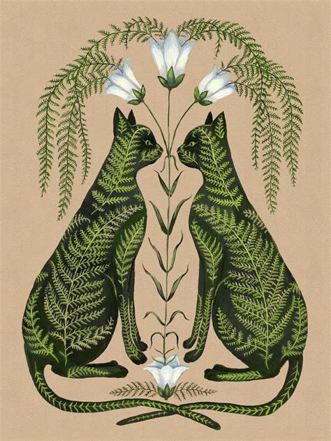 thisiscolossal: Symmetric Flora and Fauna Converge in Kelly Louise Judd ...