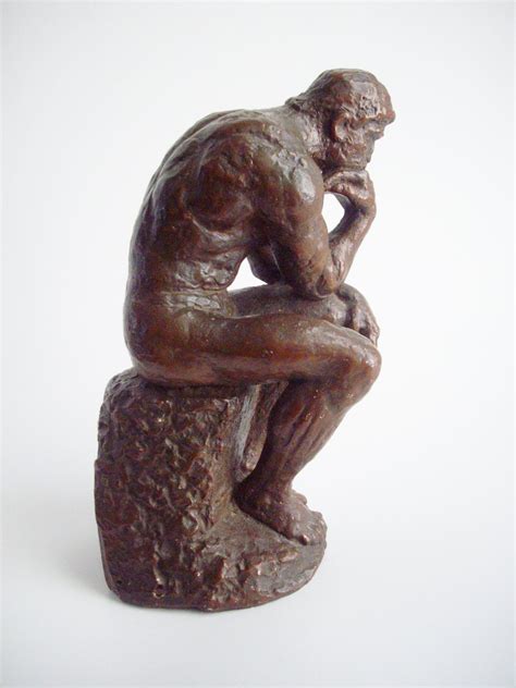 Vintage Sculpture The Thinker Austin Productions by NanNasThings