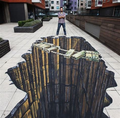 33 Brain-Melting Works Of 3-D Sidewalk Chalk Art | 3d sidewalk art ...