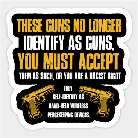 Funny Gun Lover Quote Gift - Gun Lovers Gifts - Sticker | TeePublic