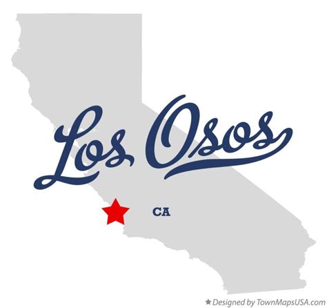 Map of Los Osos, CA, California