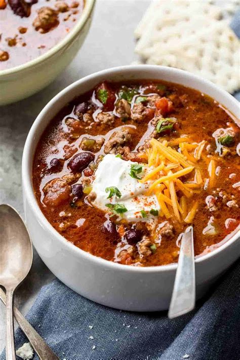 The Best Easy Chili Recipe | Chili recipe easy, Best chili recipe, Best ...