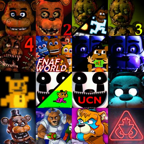 FNAF Tier List Templates - TierMaker