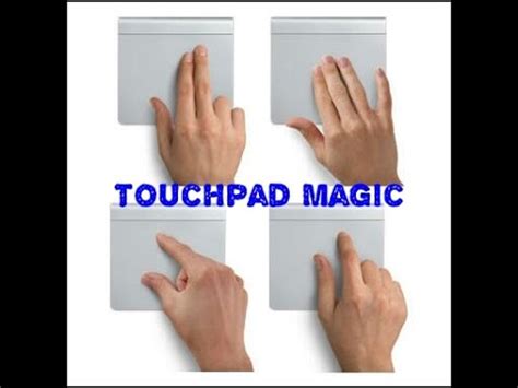 How to use Touchpad magic tricks - In short time learn how to use ...