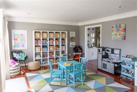 Modern Playroom Makeover! Before + After Pics | Kate Decorates