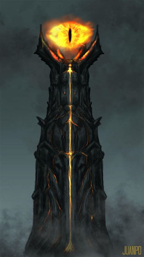 Mordor tower sauron by xjuanpox on DeviantArt