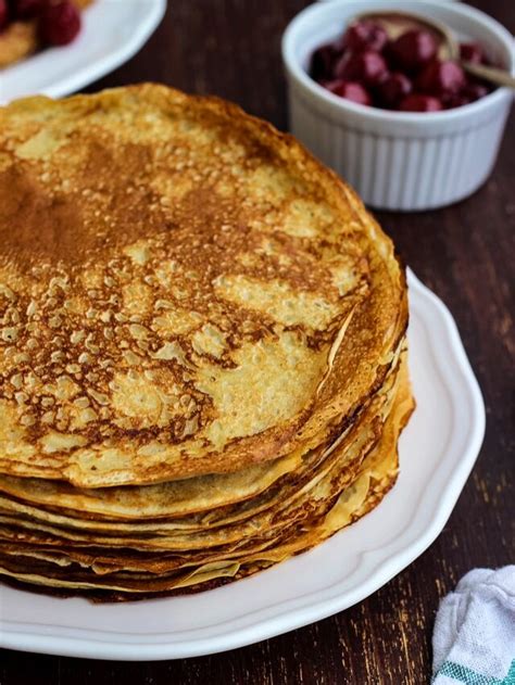 Traditional Russian Pancakes (Blinchiki) • Happy Kitchen