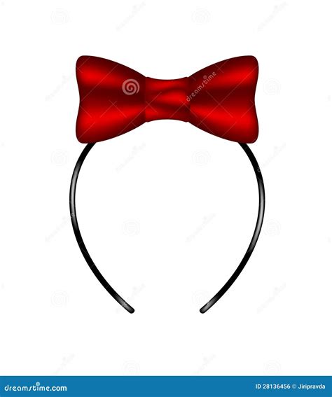 Headband With Bow Royalty Free Stock Image - Image: 28136456