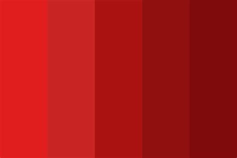 Darkest Red Color Palette