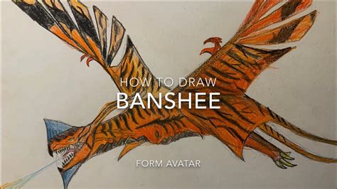 How To Draw A Banshee From Avatar