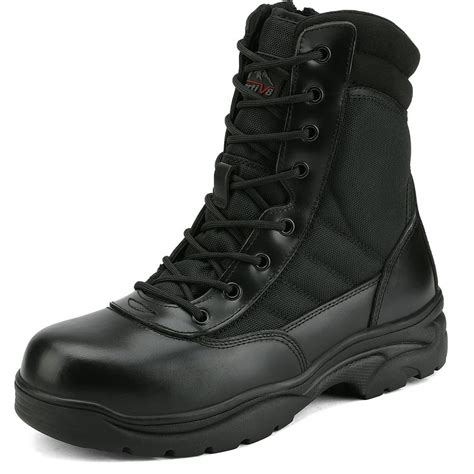 NORTIV 8 - NORTIV 8 Men's Safety Work Steel-Toe Boots Anti-Slip Military Tactical Boots TROOPER ...