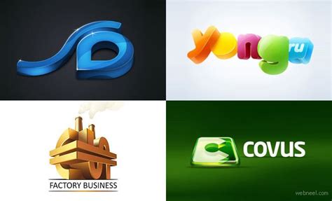 50 Creative 3D logo Design examples for your inspiration | 3d logo design, Pet logo design, Logo ...