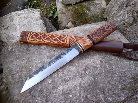 Viking Seax Knife, Hand Forged Knife, Viking Machete, Viking Knife, Handmade Knife - Etsy