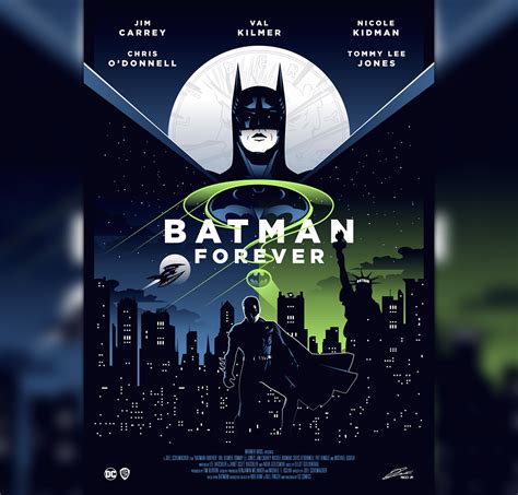 BATMAN FOREVER Poster Art on Behance