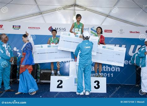 Winner of Malaysia Marathon Editorial Stock Image - Image of health, light: 20072104