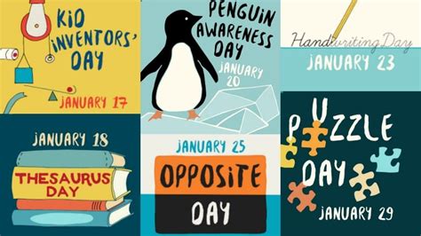 13 Fun January Holidays You'll Want to Celebrate in Your Classroom