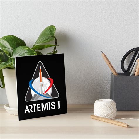 "Artemis I Logo - SLS Mission 1 of NASA Artemis Program" Art Board Print for Sale by SpaceTroves ...