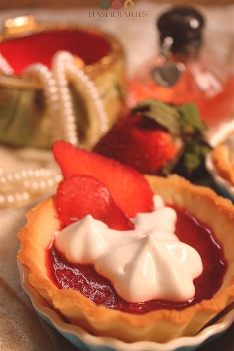 Valentine’s Day Special Mini Strawberry Tart Recipe