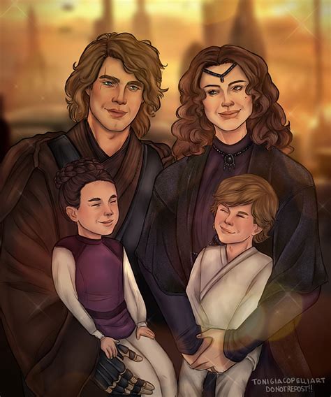 Skywalker Family : r/StarWarsFanArt