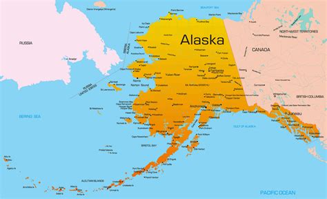 United States Map With Alaska