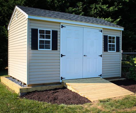 How to build a ramp for a storage shed - Builders Villa