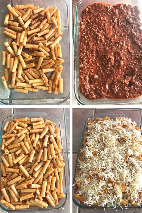 Baked Ziti with Meat (Easy Ground Beef Casserole) - Amira's Pantry