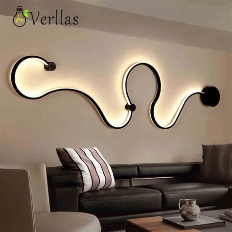 Modern LED wall light Arandelas quarto conduziu a lâmpada de cabeceira decoração Nordic designer ...