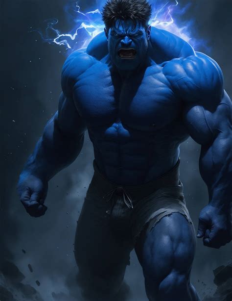 Blue Hulk by Dany20041308 on DeviantArt