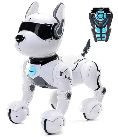 Remote Control Robot Dog Toy - Smart Mini Pet Dancing to Beat Puppy Dogs & Imitates Animals - RC ...