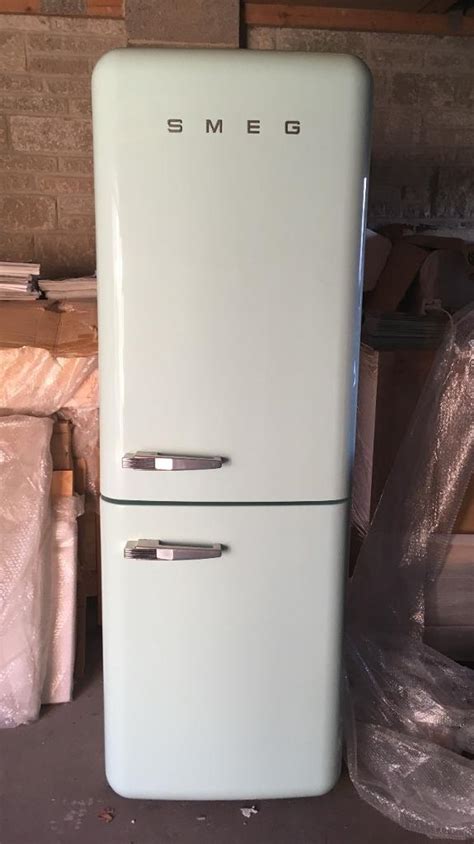 Smeg Retro Pastel Green Fridge/Freezer (Collection Shepton Mallet) | in ...