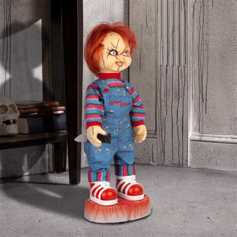 ANIMATED LIFESIZE TALKING CHUCKY DOLL - CHILDS PLAY DEMONIC HALLOWEEN DISPLAY survey.khl.ru