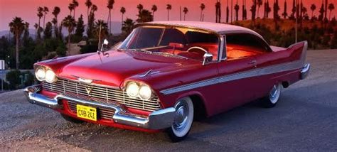 1958 Plymouth Fury, "Christine". | Plymouth fury, Cars movie, Classic cars trucks hot rods