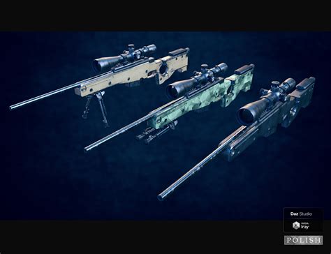 Urban Sniper Rifle | Daz 3D