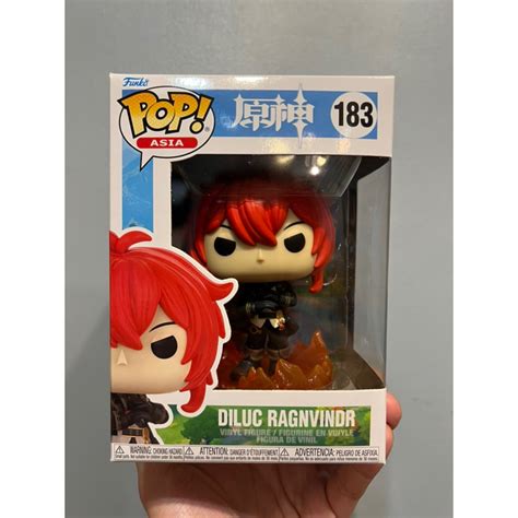 Genshin Impact Funko Pop (Diluc Ragnvindr Funko Pop) | Shopee Philippines