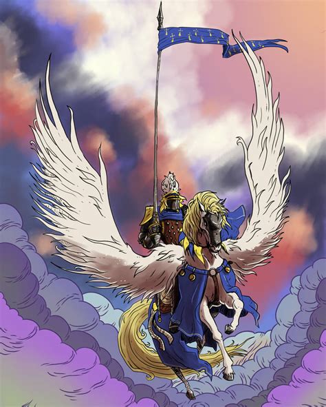 Pegasus Knight Colo by HarlockLondom on DeviantArt