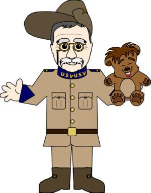 Teddy Roosevelt Paper Craft