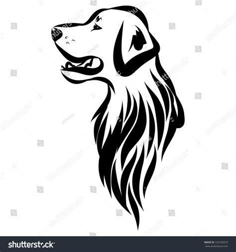 Vector Image Labrador Dog Stock Vector (Royalty Free) 723105073 | Shutterstock