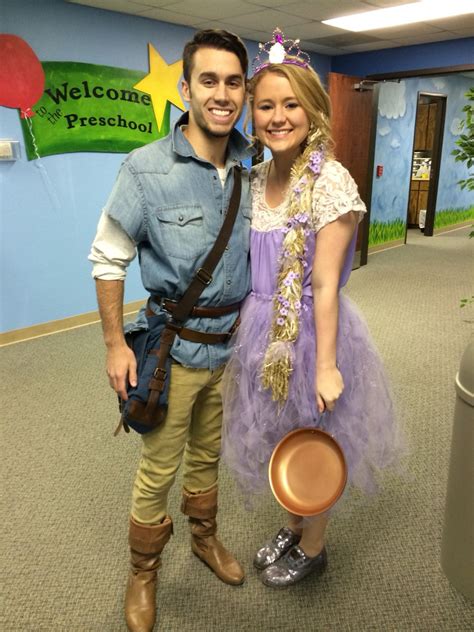 DIY Tangled, Rapunzel and Flynn Rider Costume. | Couples costumes ...