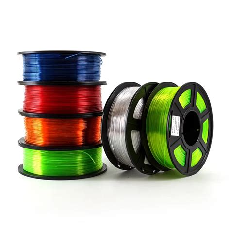 3D Printer Filament PETG 1.75mm 1kg/2.2lbs Plastic Filament Consumables PETG Material for 3D ...