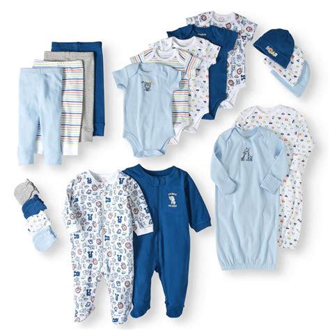 Garanimals - Garanimals Newborn Baby Boy Clothes Shower Gift Set, 20-Piece - Walmart.com ...