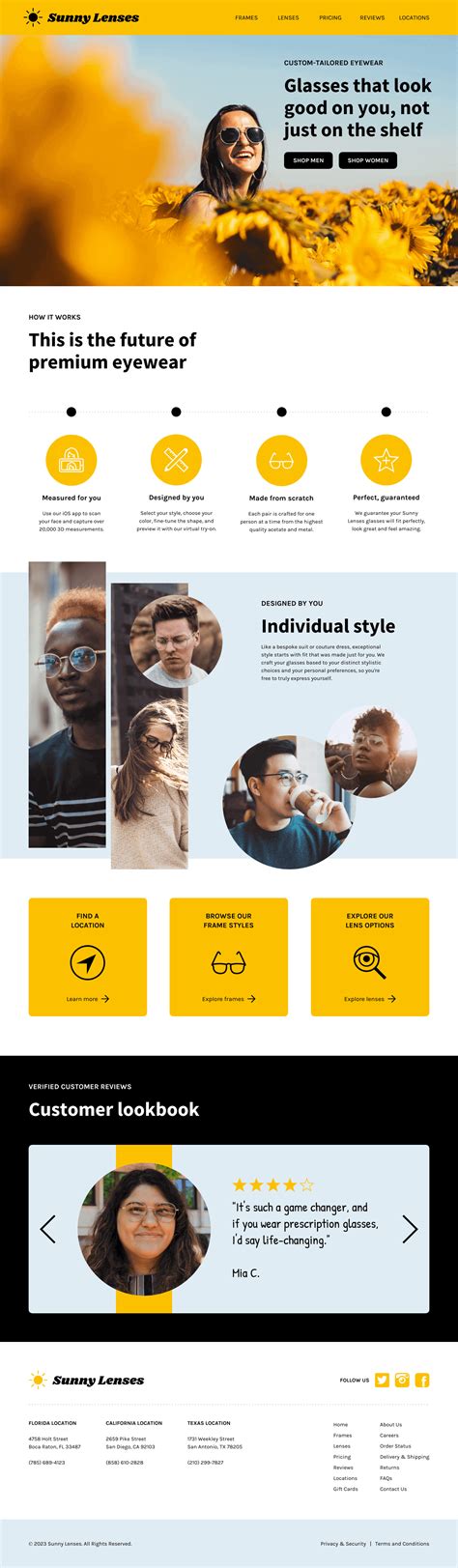 21 Landing Page Design Examples For Design Inspiration - Venngage