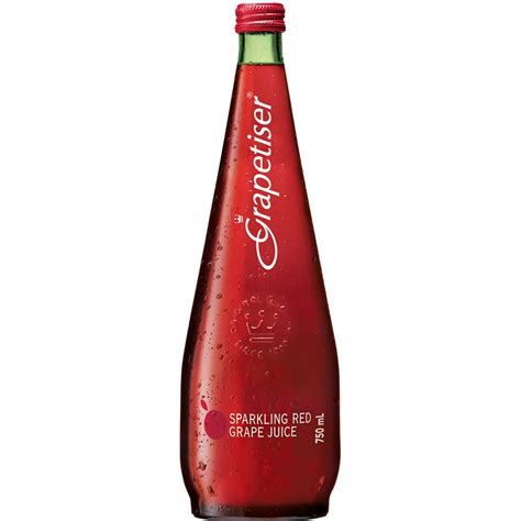 Calories in Grapetiser Sparkling Juice Red Grape Calorie Counter Australia