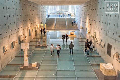 Acropolis Museum Interior, Athens - Fine Art Photo by Andrew Prokos