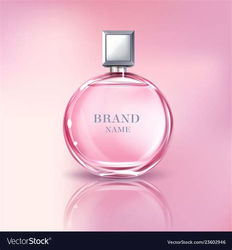 3d realistic perfume bottle for women Royalty Free Vector