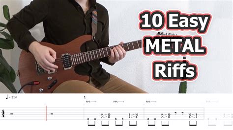 easy riffs tabs bass Tabs riffs metallica 35th