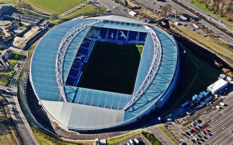 Download wallpapers Falmer Stadium, Brighton Hove Albion FC Stadium ...