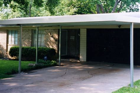 Aluminum carport | Concrete wall, Carport plans, Modern house design