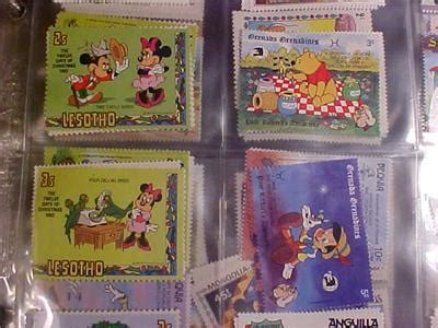 eBlueJay: DISNEY HUGE LOT OF COLLECTOR STAMPS IN ALBUM (SOLD)