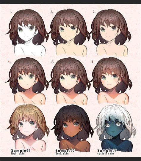 how i color human skin🙆 --full version: gumroad.com/kawacy | Digital ...