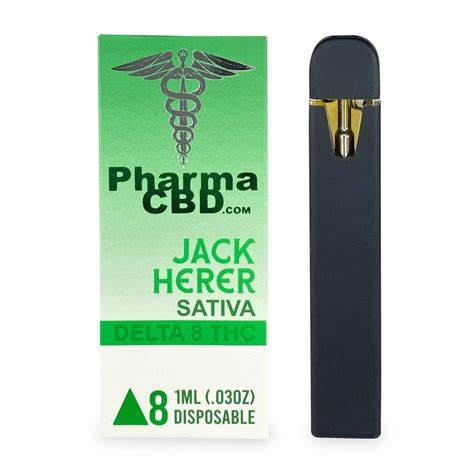 Shop PharmaCBD Jack Herer Delta-8-THC Disposable Vape Pen Online ...